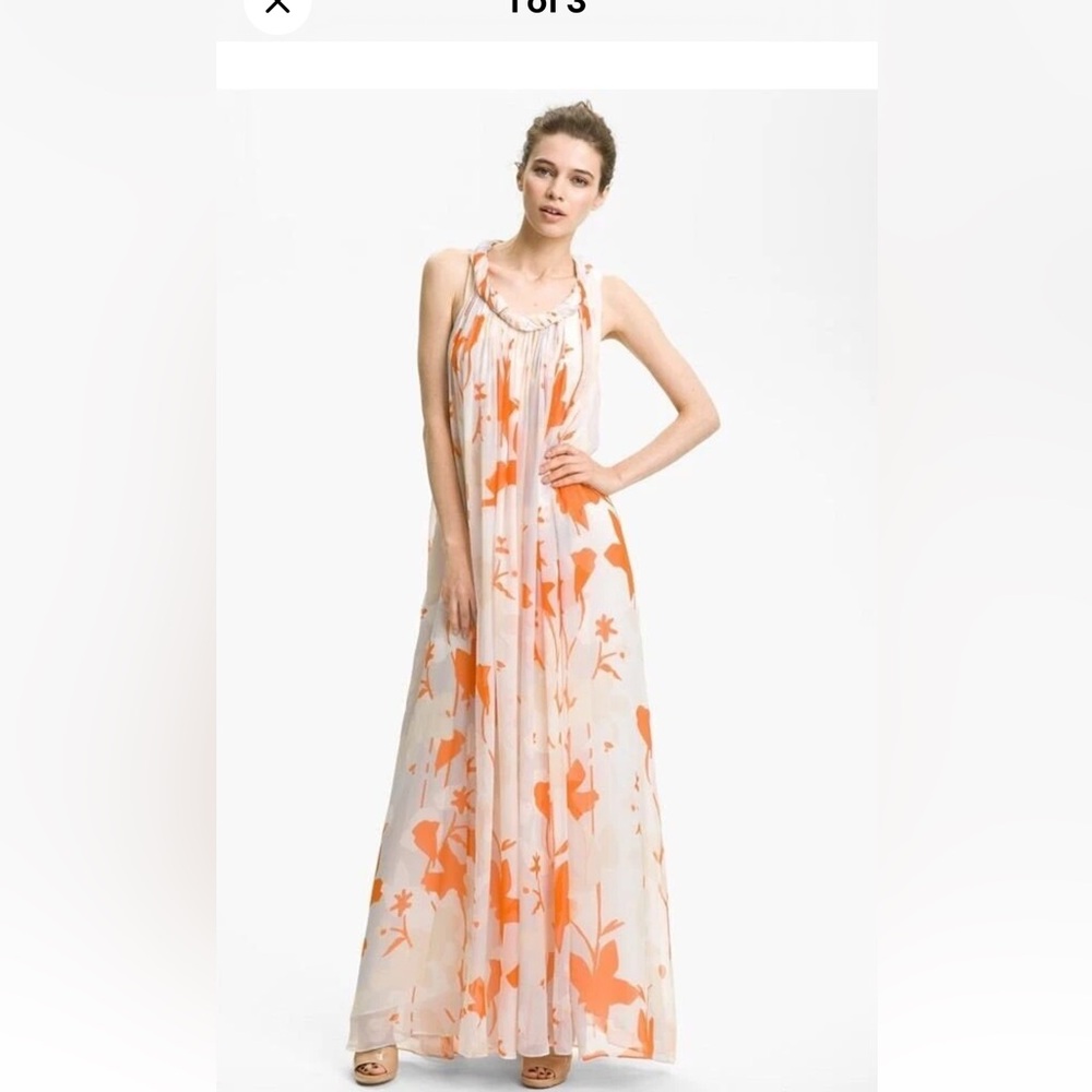 Diane Von Furstenberg Floral Maxi Dress